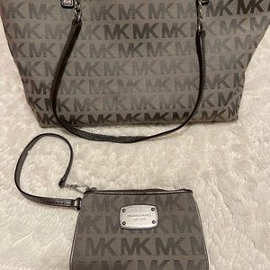 Michael Kors purse and wallet